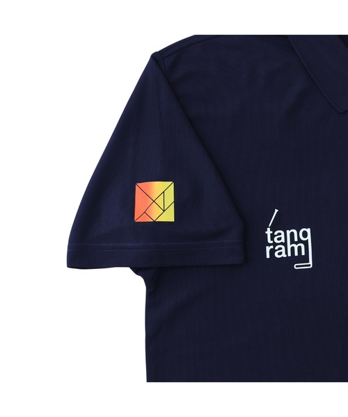 新品【TANGRAM】タングラム　ワンスナップ　ビックシルエット　ポロシャツ　Ｓ セール】ONE SNAP BIG SILHOUETTE POLO -SMALL LOGO