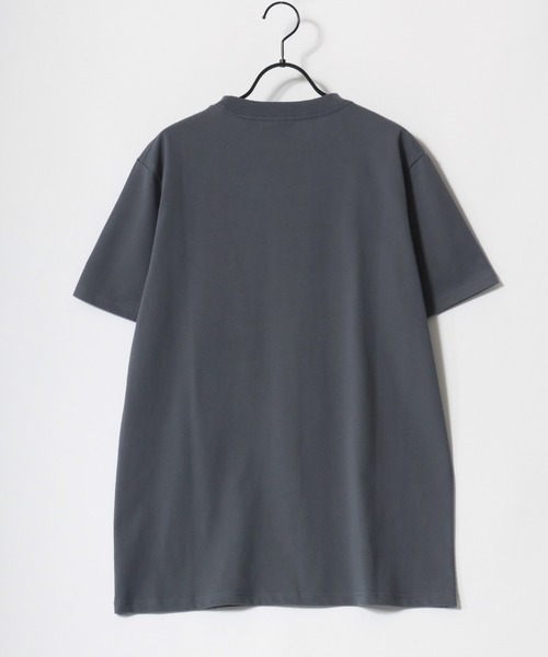 Goodwear（グッドウェア）の「Goodwear/グッドウェア USAコットン 吸水速乾 接触冷感 無地 ポケット クルーネック 半袖Tシャツ/レディース メンズ（Tシャツ/カットソー・メンズ・グレー/ブラック/ネイビー/グリーン/ホワイト・M/L/XL）」の16枚目の写真