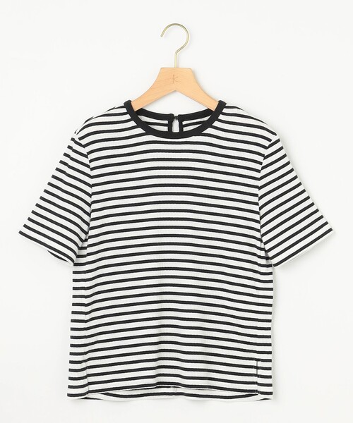 組曲(クミキョク)の「ベーシックリブ Tシャツ(Tシャツ/カットソー・レディース・ブラック系/ブラック系1/アイボリー系・2/3)」の11枚目の写真