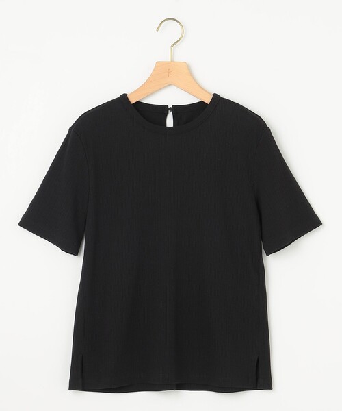 組曲(クミキョク)の「ベーシックリブ Tシャツ(Tシャツ/カットソー・レディース・ブラック系/ブラック系1/アイボリー系・2/3)」の10枚目の写真