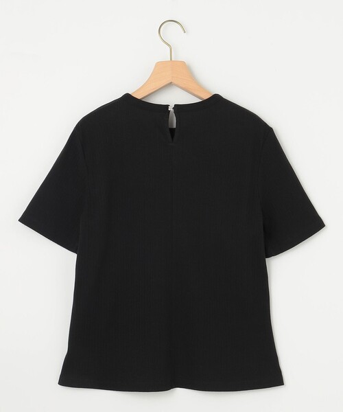 組曲(クミキョク)の「ベーシックリブ Tシャツ(Tシャツ/カットソー・レディース・ブラック系/ブラック系1/アイボリー系・2/3)」の6枚目の写真
