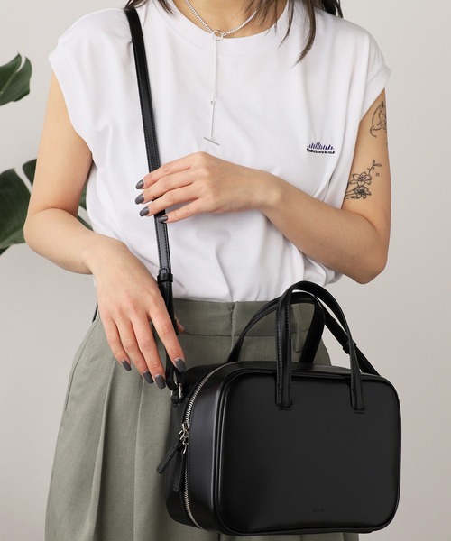 【ROH SEOUL】Tin square medium tote bag☆韓国 人気☆バッグ ROH SEOUL/ローソウル MEDIUM TIN SQUARE TOTE BAG トートバッグ