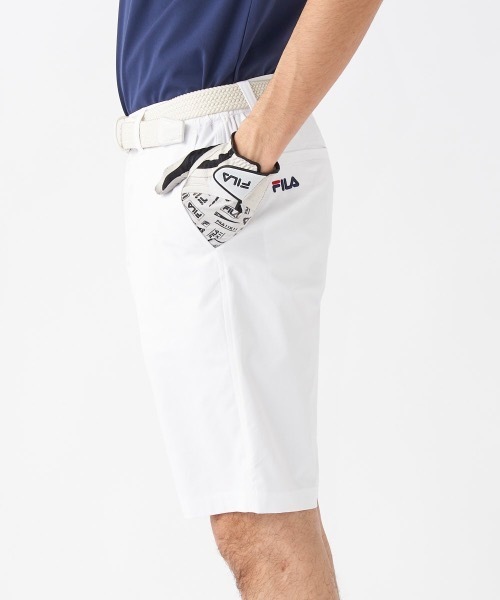 FILA GOLF（フィラゴルフ ）の「【FILA GOLF/フィラゴルフ】メンズショートパンツ　吸汗速乾　UVカット　ゴルフ（その他パンツ・メンズ・ベージュ/ホワイト/ネイビー・XX-LARGE/MEDIUM/X-LARGE/LARGE）」の11枚目の写真