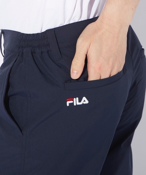 FILA GOLF（フィラゴルフ ）の「【FILA GOLF/フィラゴルフ】メンズショートパンツ　吸汗速乾　UVカット　ゴルフ（その他パンツ・メンズ・ベージュ/ホワイト/ネイビー・XX-LARGE/MEDIUM/X-LARGE/LARGE）」の12枚目の写真