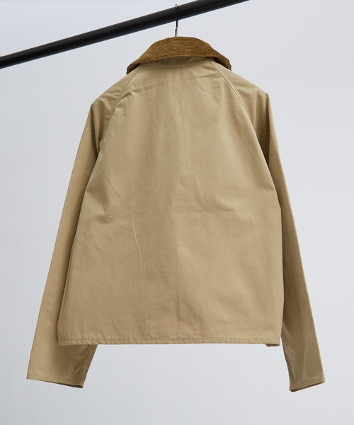 Barbour(バブアー)の「【BARBOUR / バブアー】SPEY スペイ / ピーチスキン コットン / ショートブルゾン(ブルゾン・メンズ・ブラック/ベージュ・50/46/48)」の4枚目の写真