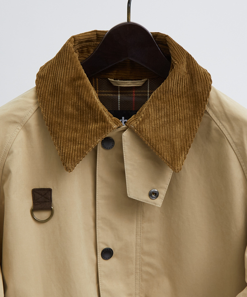 Barbour(バブアー)の「【BARBOUR / バブアー】SPEY スペイ / ピーチスキン コットン / ショートブルゾン(ブルゾン・メンズ・ブラック/ベージュ・50/46/48)」の5枚目の写真