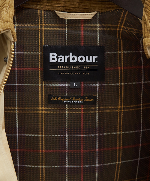 Barbour(バブアー)の「【BARBOUR / バブアー】SPEY スペイ / ピーチスキン コットン / ショートブルゾン(ブルゾン・メンズ・ブラック/ベージュ・50/46/48)」の11枚目の写真