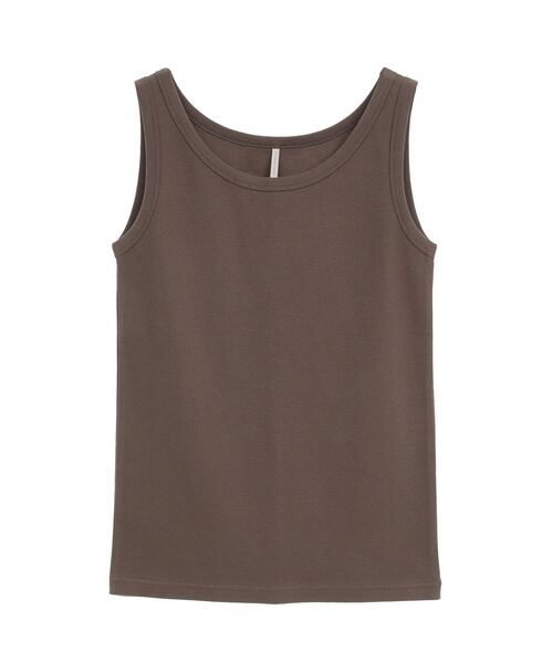 AMERICAN HOLIC（アメリカンホリック）の「抗菌防臭テレコタンクトップ（タンクトップ・レディース・モカ/グレイッシュベージュ/ブラック/アイボリー・M/L）」の19枚目の写真