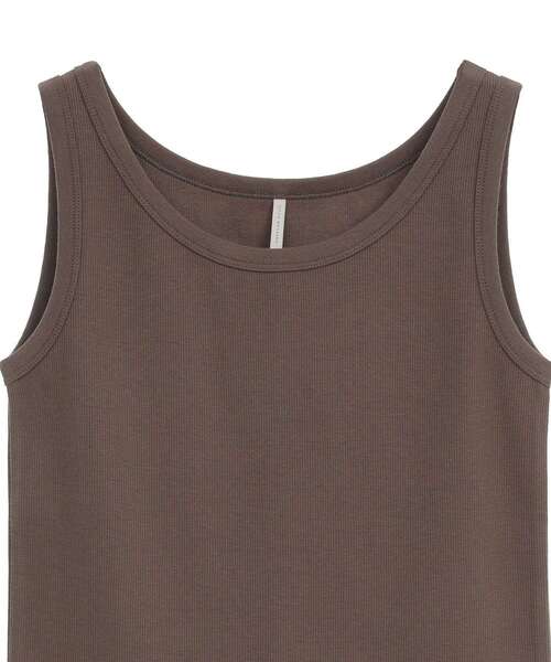 AMERICAN HOLIC（アメリカンホリック）の「抗菌防臭テレコタンクトップ（タンクトップ・レディース・モカ/グレイッシュベージュ/ブラック/アイボリー・M/L）」の21枚目の写真