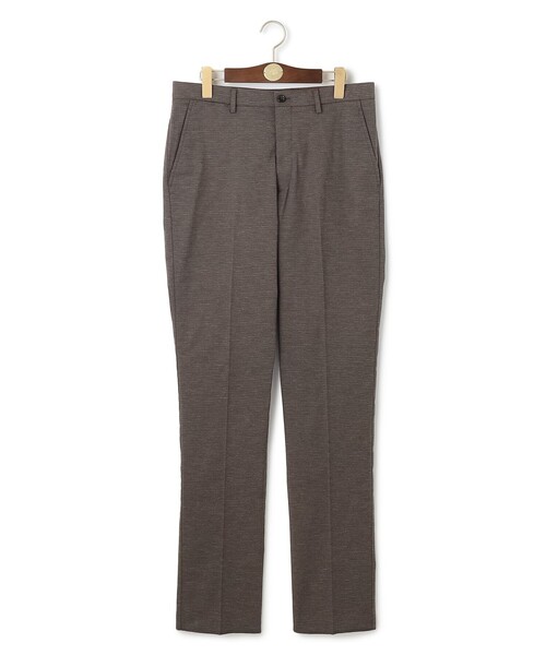 J.PRESS(ジェイプレス)の「【ストレッチ】シャドウ千鳥ストレッチ ステムテーパードパンツ(その他パンツ・メンズ・ネイビー系/ベージュ系/グレー系・74/78/82/86/90/94)」の2枚目の写真