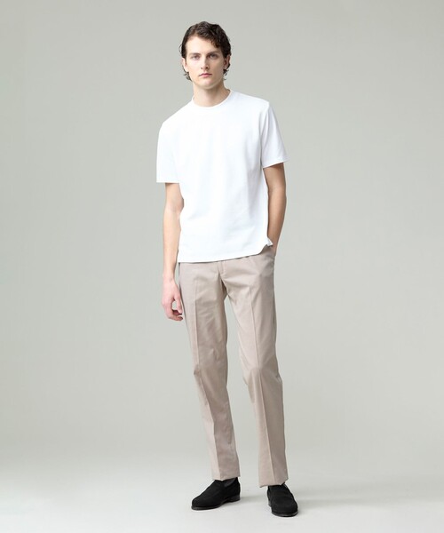 J.PRESS(ジェイプレス)の「【ストレッチ】シャドウ千鳥ストレッチ ステムテーパードパンツ(その他パンツ・メンズ・ネイビー系/ベージュ系/グレー系・74/78/82/86/90/94)」の9枚目の写真