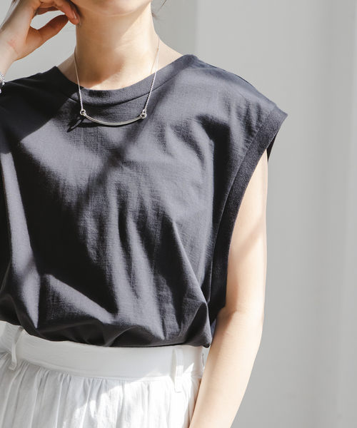 セール】Loro/ローロ Backknot スリーブレス Tee（Tシャツ
