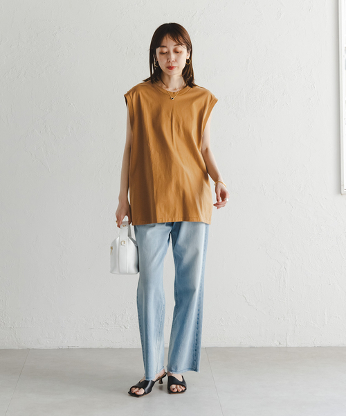 セール】Loro/ローロ Backknot スリーブレス Tee（Tシャツ