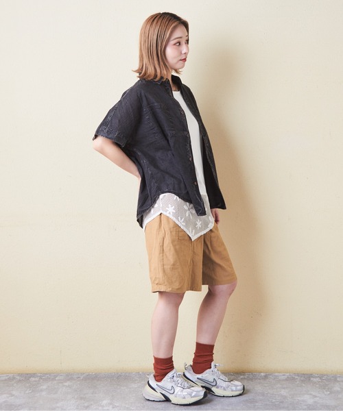 極美品△2022△コトハヨコザワ/CREPE TUNIC ノースリーブ ベージュ