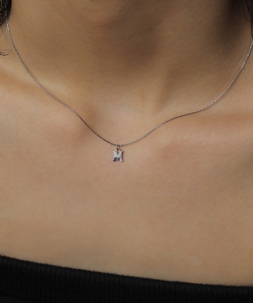 『K』COLOR DEEP 『KEISEI』イニシャル ネックレス イニシャルネックレス アルファベットネックレス ゴールド