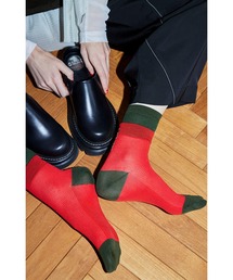 OMMO（オーエムエムオー）の「BLOCKING LAYERED SOCKS（ソックス/靴下）」