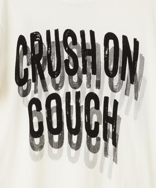L.H.P(エルエイチピー)の「【WEB&DEPOT限定】UMLAUT/ウムラウト/CRUSG S/S TEE(Tシャツ/カットソー・メンズ・ホワイト/ブラック・M/S/L)」の6枚目の写真