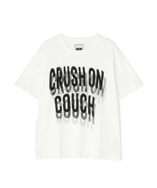 L.H.P(エルエイチピー)の「【WEB&DEPOT限定】UMLAUT/ウムラウト/CRUSG S/S TEE(Tシャツ/カットソー・メンズ・ホワイト/ブラック・M/S/L)」の2枚目の写真