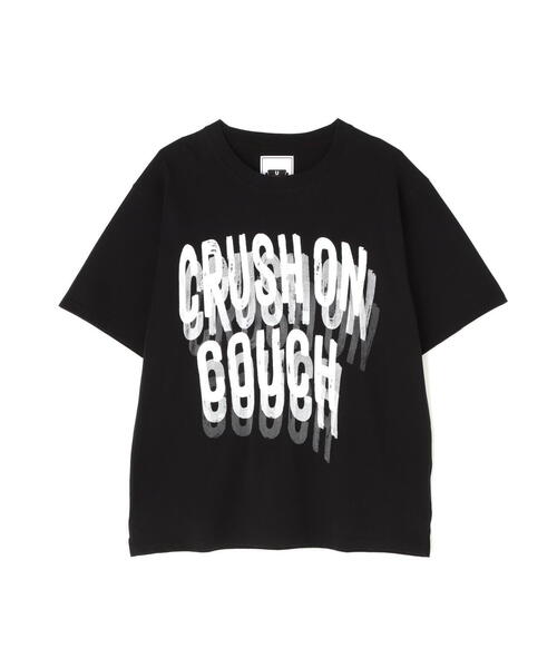 L.H.P(エルエイチピー)の「【WEB&DEPOT限定】UMLAUT/ウムラウト/CRUSG S/S TEE(Tシャツ/カットソー・メンズ・ホワイト/ブラック・M/S/L)」の1枚目の写真