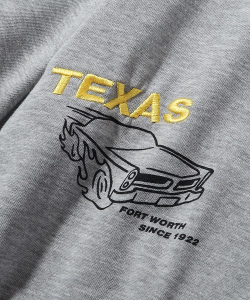 Dickies(ディッキーズ)の「【GENUINE DICKIES/ジェニュインディッキーズ】ランダムロゴ 半袖 デザインTシャツ(Tシャツ/カットソー・レディース・ブルーグレー/オフホワイト/杢グレー・M/L)」の21枚目の写真