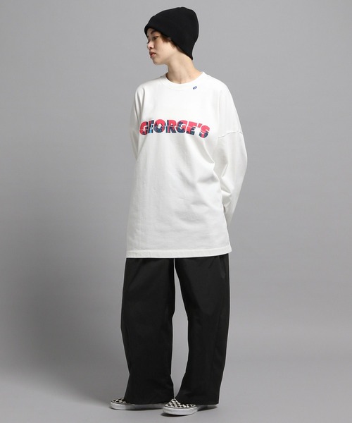 GEORGE'S(ジョージズ)の「ワイドクロップドパンツ(その他パンツ・メンズ・グレー/ブラック・LARGE/MEDIUM/SMALL)」の8枚目の写真