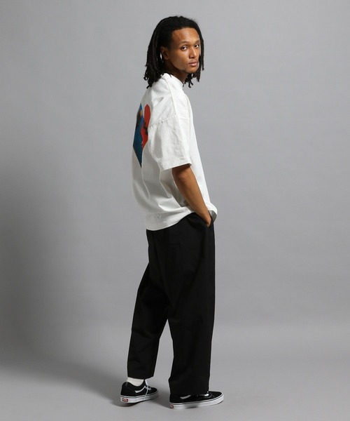 GEORGE'S(ジョージズ)の「ワイドクロップドパンツ(その他パンツ・メンズ・グレー/ブラック・LARGE/MEDIUM/SMALL)」の3枚目の写真