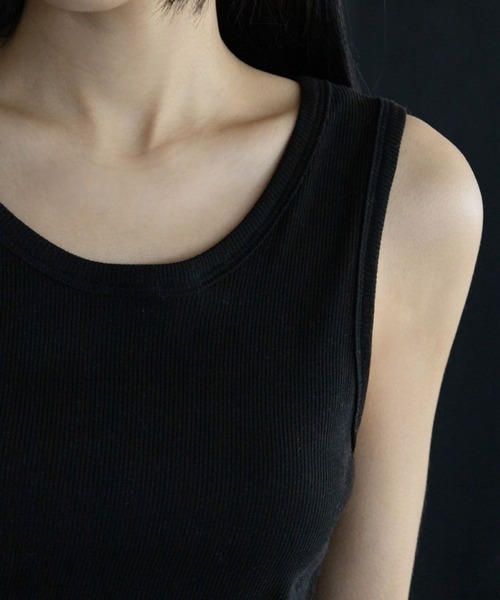 3.3 Field Trip (3.3フィールドトリップ)の「3.3 Field Trip/レーススリーブレス(Tシャツ/カットソー・レディース・ブラック/アイボリー・FREE)」の12枚目の写真