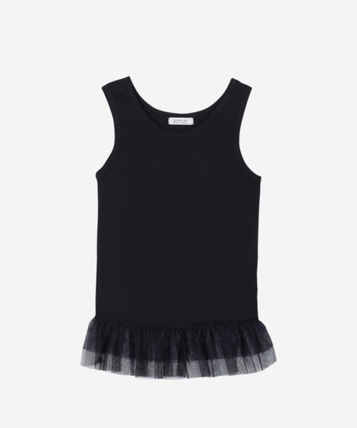 3.3 Field Trip (3.3フィールドトリップ)の「3.3 Field Trip/レーススリーブレス(Tシャツ/カットソー・レディース・ブラック/アイボリー・FREE)」の8枚目の写真