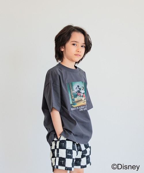 セール】ミッキー／フォトプリントTシャツ(KIDS)（Tシャツ