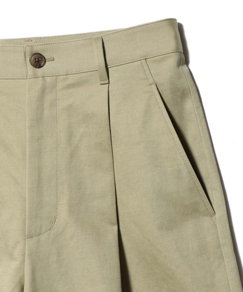 ESTNATION(エストネーション)の「ESTNATION / タック バミューダ パンツ(その他パンツ・レディース・カーキ・38/36)」の8枚目の写真