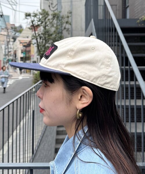 SOUNDSGOOOOD(サウンズグッド)の「【SOUNDS GOOOOD / サウンズグッド】ワッペンジェットキャップ(キャップ・メンズ・グリーン/ピンク/オフホワイト/ブルー・FREE)」の10枚目の写真