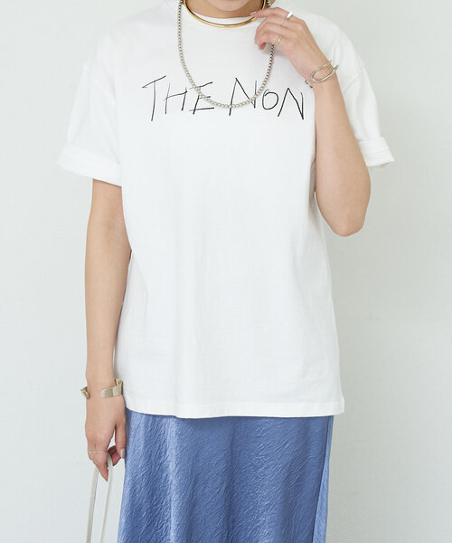 tシャツ 「コーデのアクセントに」rakugaki ロゴTee レディース セール】《コーデのアクセントに》rakugaki ロゴTee（Tシャツ