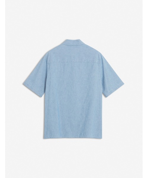 Maison Kitsune(メゾンキツネ)の「RELAXED SHORT SLEEVE SHIRT(シャツ/ブラウス・メンズ・インディゴブルー・S/XS/XL/L/M)」の2枚目の写真