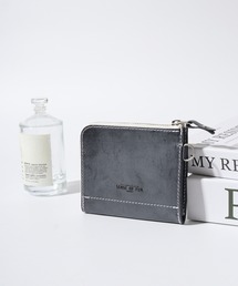 sense of fun sola（センスオブファンソラ）の「L字ファスナーマチ付ミニウォレット　イタリアンレザー（財布）」