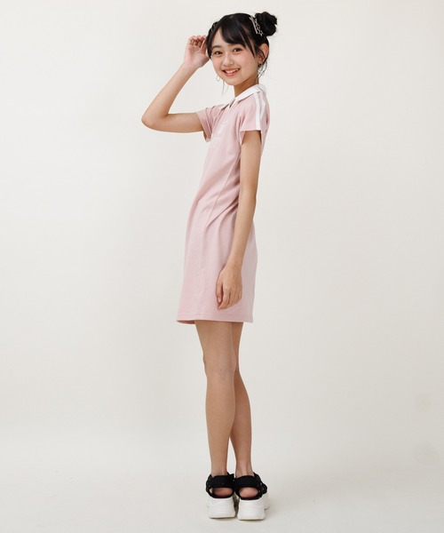 PINKHUNT（ピンクハント）の「PINKHUNT ピンクハント 2ラインスポーティ ワンピース 0596K（ワンピース・キッズ・ブラック/ベビーピンク・150cm/160cm/120cm/130cm/140cm）」の13枚目の写真