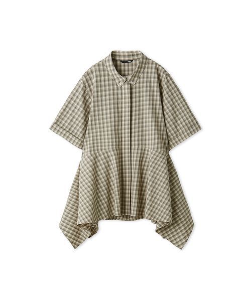 styling/（スタイリング）の「ペプラムシャツ（シャツ/ブラウス・レディース・ホワイト/ブラック/ベージュ・FREE）」の14枚目の写真