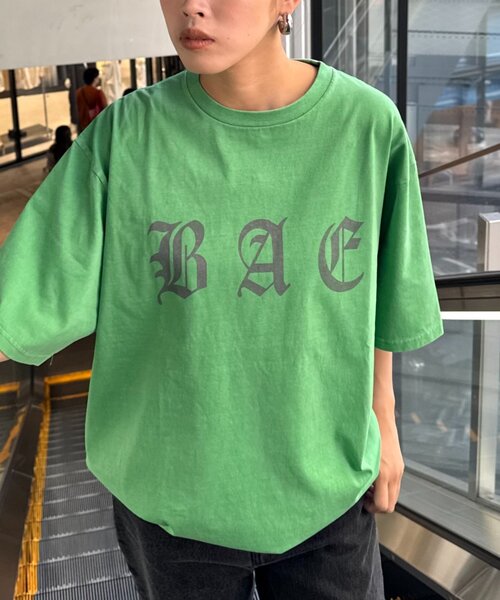 Franklin Climbing(フランクリンクライミング)の「【LEGACY】「BAE」 VINTAGEGRAPHIC/TEE(Tシャツ/カットソー・レディース・ブラック/ライトグレー/グリーン・MEDIUM/LARGE)」の3枚目の写真