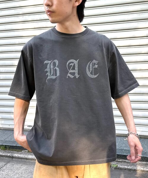 Franklin Climbing(フランクリンクライミング)の「【LEGACY】「BAE」 VINTAGEGRAPHIC/TEE(Tシャツ/カットソー・レディース・ブラック/ライトグレー/グリーン・MEDIUM/LARGE)」の2枚目の写真