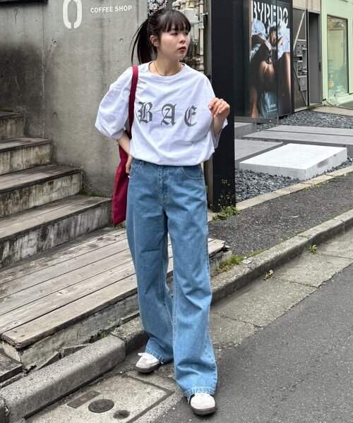 Franklin Climbing(フランクリンクライミング)の「【LEGACY】「BAE」 VINTAGEGRAPHIC/TEE(Tシャツ/カットソー・レディース・ブラック/ライトグレー/グリーン・MEDIUM/LARGE)」の4枚目の写真