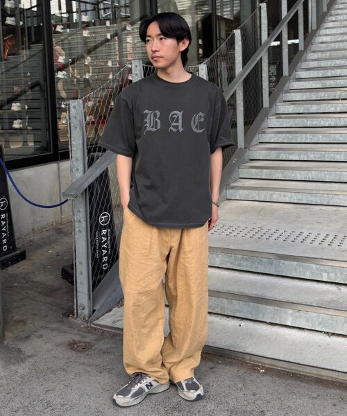 Franklin Climbing(フランクリンクライミング)の「【LEGACY】「BAE」 VINTAGEGRAPHIC/TEE(Tシャツ/カットソー・レディース・ブラック/ライトグレー/グリーン・MEDIUM/LARGE)」の5枚目の写真