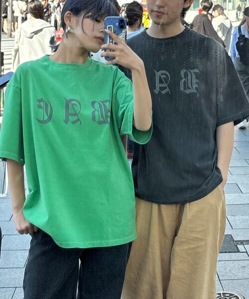 Franklin Climbing(フランクリンクライミング)の「【LEGACY】「BAE」 VINTAGEGRAPHIC/TEE(Tシャツ/カットソー・レディース・ブラック/ライトグレー/グリーン・MEDIUM/LARGE)」の7枚目の写真