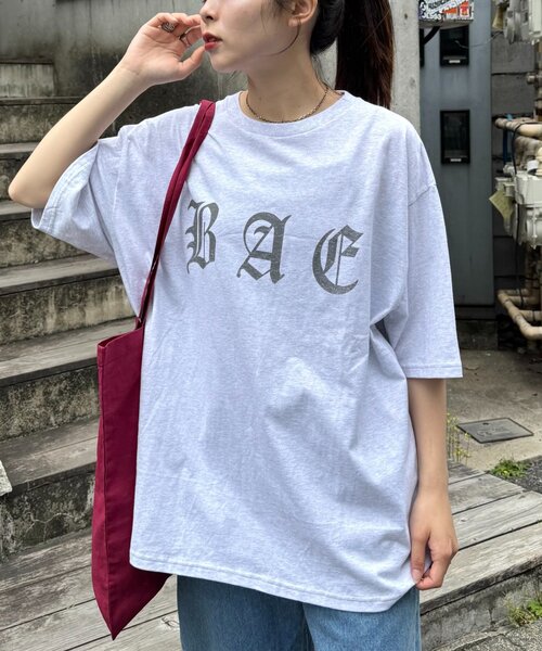 Franklin Climbing(フランクリンクライミング)の「【LEGACY】「BAE」 VINTAGEGRAPHIC/TEE(Tシャツ/カットソー・レディース・ブラック/ライトグレー/グリーン・MEDIUM/LARGE)」の9枚目の写真