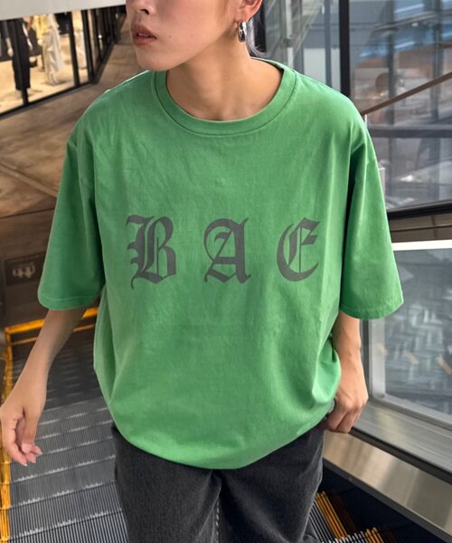 Franklin Climbing(フランクリンクライミング)の「【LEGACY】「BAE」 VINTAGEGRAPHIC/TEE(Tシャツ/カットソー・レディース・ブラック/ライトグレー/グリーン・MEDIUM/LARGE)」の22枚目の写真