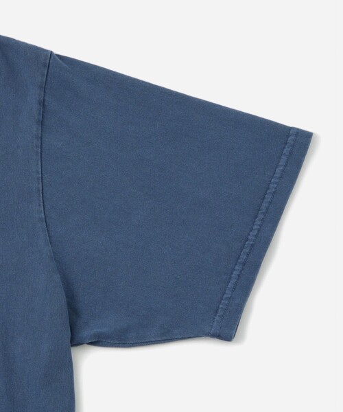 Saturdays NYC（サタデーズ ニューヨークシティ ）の「Pigment Dyed Surf SS Tee（Tシャツ/カットソー・メンズ・キナリ/ネイビー/レンガ・L/M/S/XL/X-SMALL）」の18枚目の写真