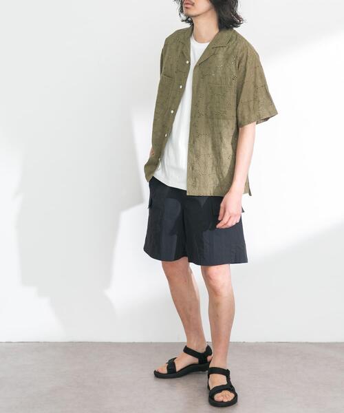 URBAN RESEARCH Sonny Label（アーバンリサーチサニーレーベル）の「ナイロンカーゴショートパンツ（その他パンツ・メンズ・パープル/イエロー/ブラック/カーキ/ブルー・MEDIUM/LARGE）」の13枚目の写真