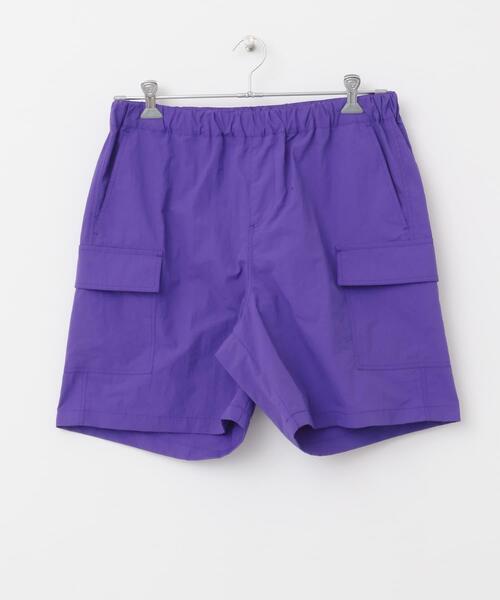 URBAN RESEARCH Sonny Label（アーバンリサーチサニーレーベル）の「ナイロンカーゴショートパンツ（その他パンツ・メンズ・パープル/イエロー/ブラック/カーキ/ブルー・MEDIUM/LARGE）」の20枚目の写真