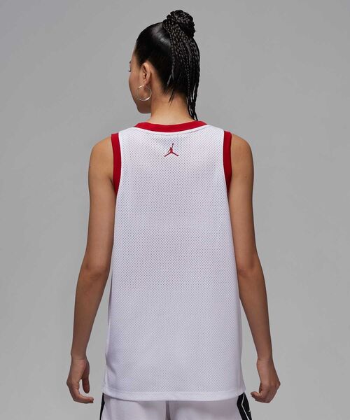 JORDAN BRAND（ジョーダンブランド）の「ジョーダン ウィメンズユニフォーム / Jordan Women's Jersey HJ0045-100 White（タンクトップ・レディース・ホワイト・XS/S/M/L/XL）」の6枚目の写真