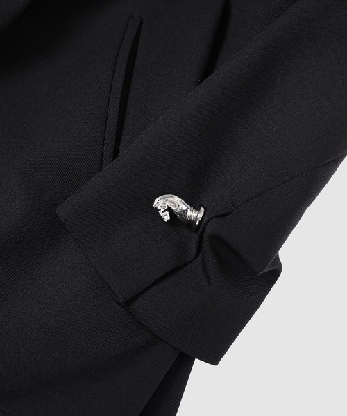 YOHEI OHNO（ヨウヘイオオノ）の「"Antipope" Jacket（その他アウター・レディース・ブラック・36）」の5枚目の写真