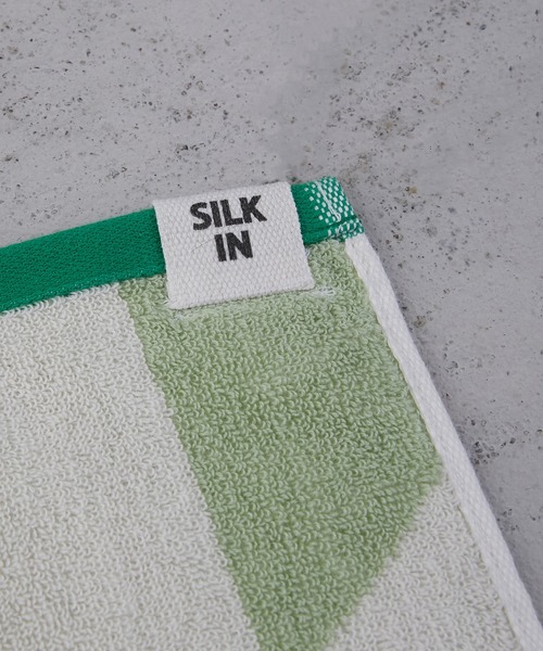 WITH OR WITHOUT（ウィズオアウィズアウト）の「CHECK FACE TOWEL/チェックフェイスタオル（タオル・メンズ・グリーン系その他/ブラック系その他・FREE）」の6枚目の写真