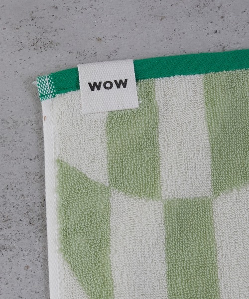 WITH OR WITHOUT（ウィズオアウィズアウト）の「CHECK FACE TOWEL/チェックフェイスタオル（タオル・メンズ・グリーン系その他/ブラック系その他・FREE）」の8枚目の写真